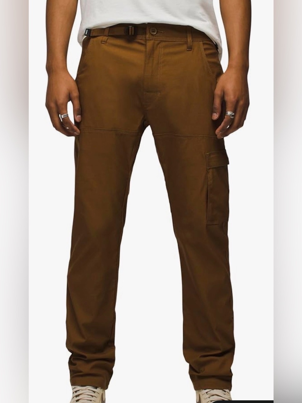 prAna® Stretch Zion Slim Pants II – Men’s Fitted Pants – Blended Recycled Nylon